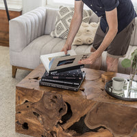 Natural Teak Coffee Table