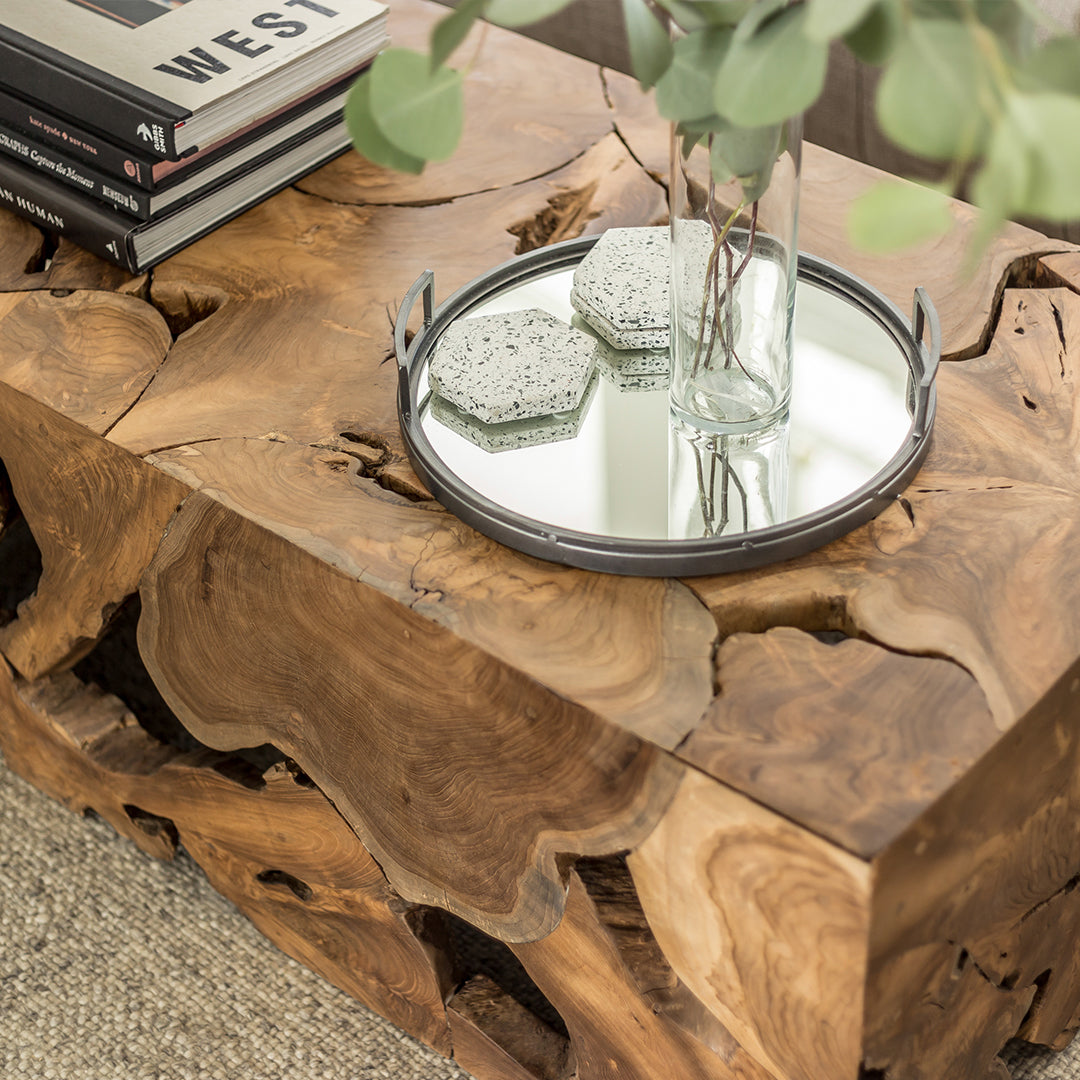 Natural Teak Coffee Table