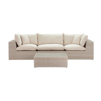 Calabasas Natural Outdoor Modular Sofa - Luxury Living Collection