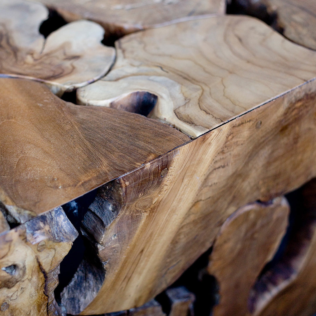 Natural Teak Coffee Table