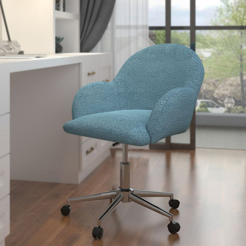 Boucle desk online chair