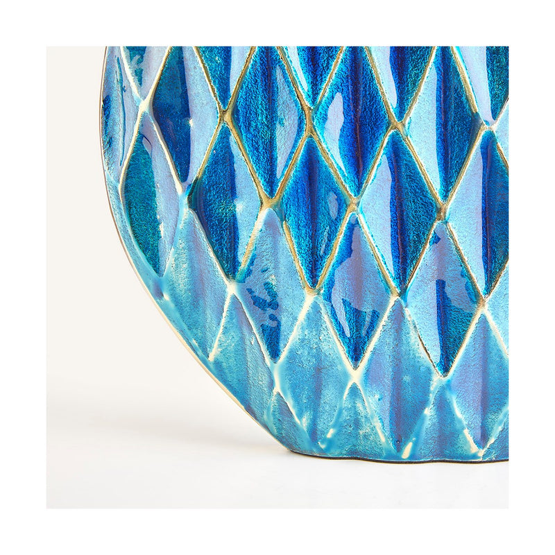 Kyleigh Blue Decorative Flower Vase