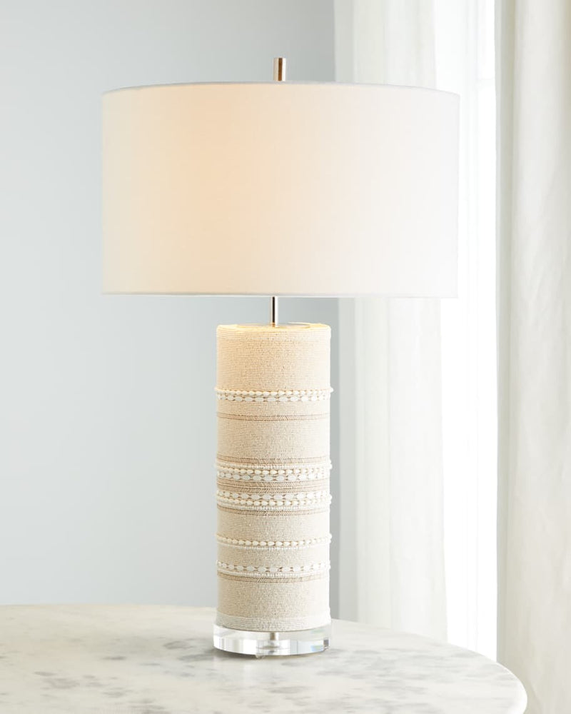 Xavi Beaded Column Table Lamp - Luxury Living Collection