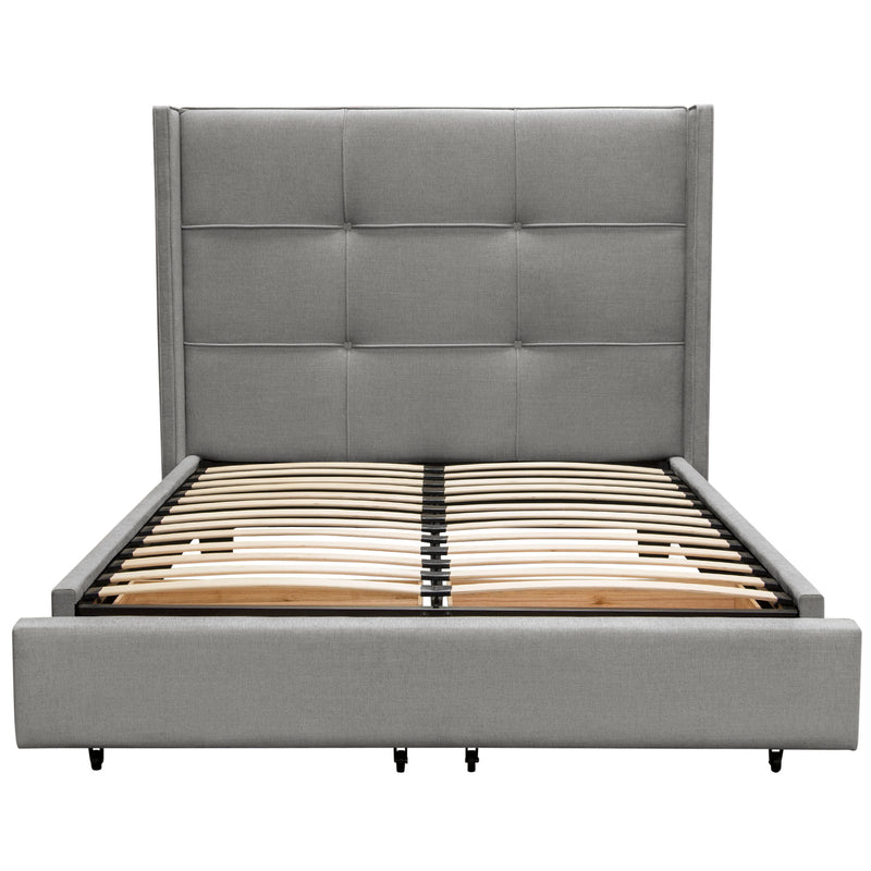 Linux Grey Storage Bed