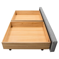 Linux Grey Storage Bed