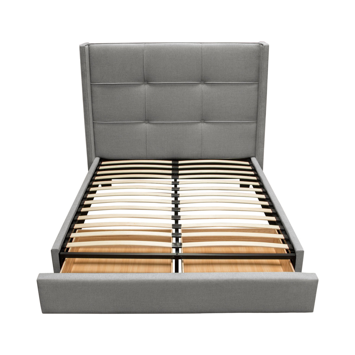 Linux Grey Storage Bed