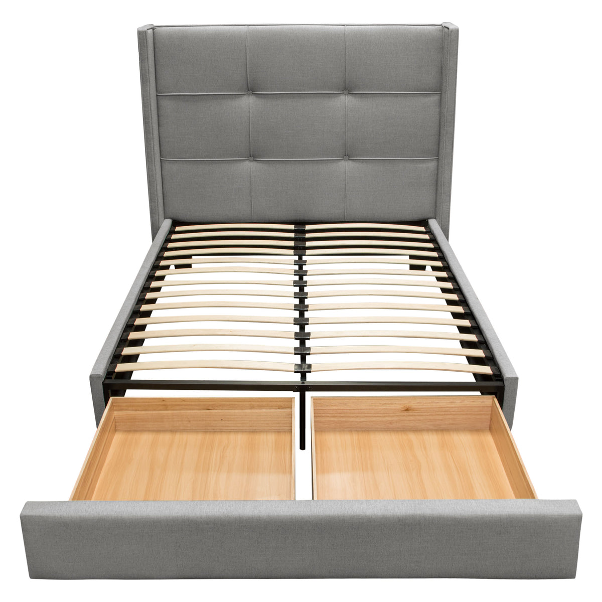 Linux Grey Storage Bed