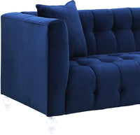 Belgravia Navy Velvet Sofa - Luxury Living Collection