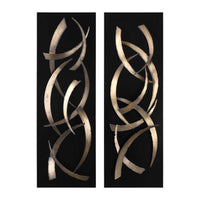 Brielle Metal Wall Panels (Set of 2)