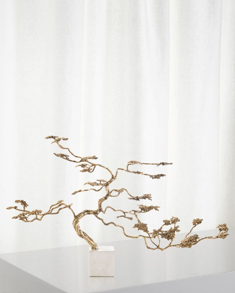 Kimberly Bonsai in Brass - Luxury Living Collection