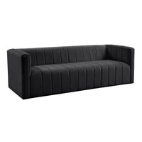 Claire Black Velvet Sofa - Luxury Living Collection