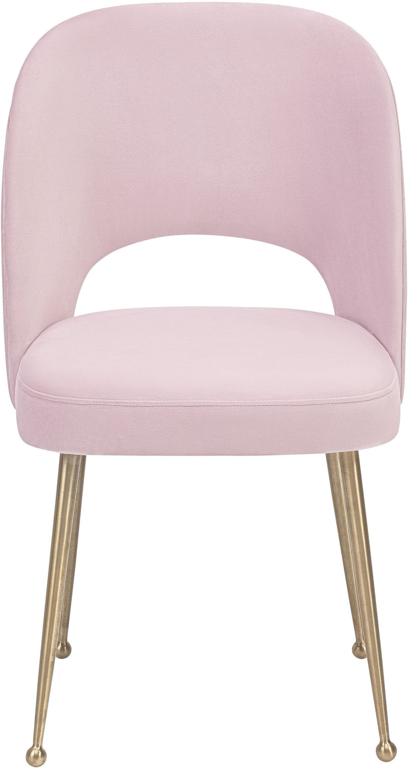 Giada Blush Velvet Chair - Luxury Living Collection