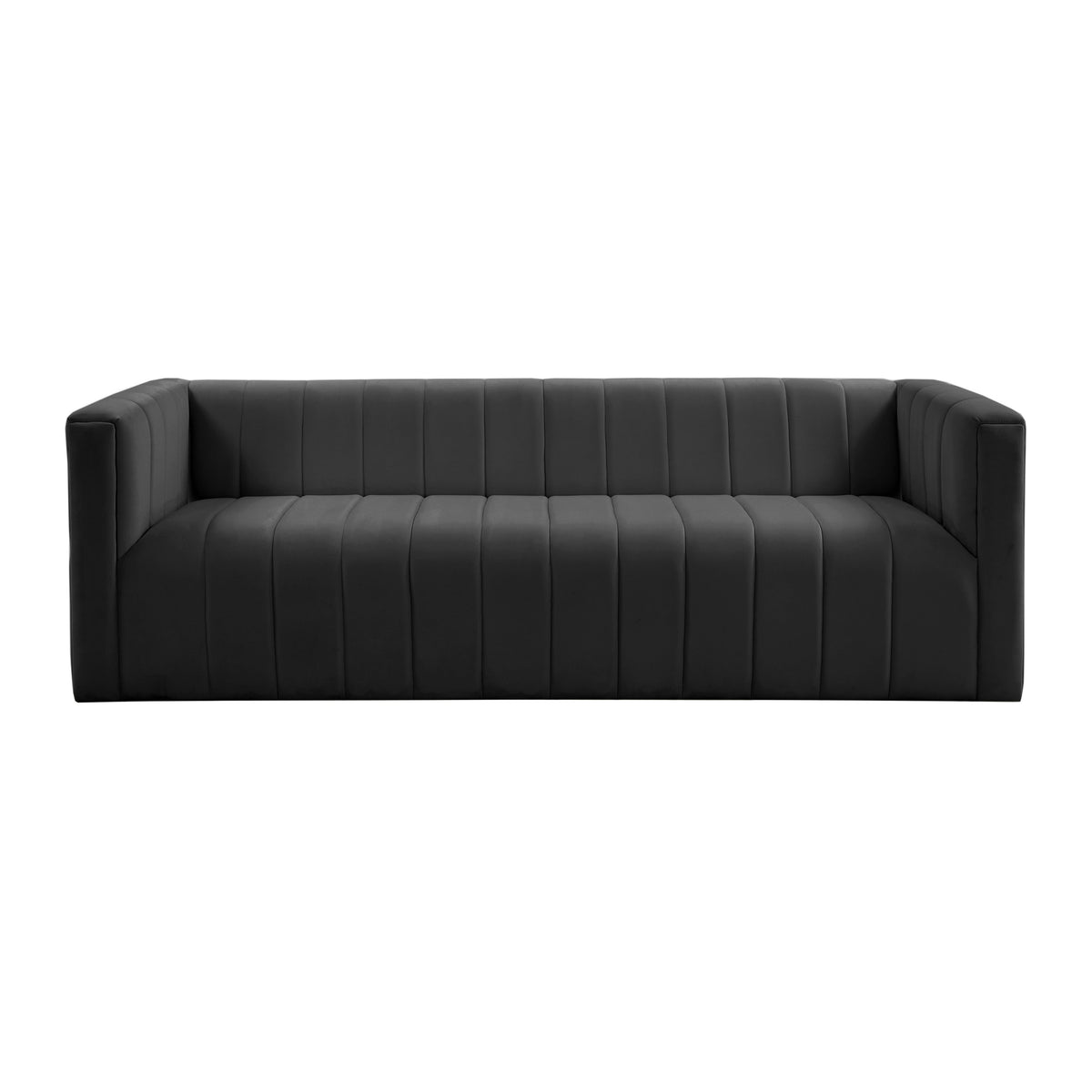 Claire Black Velvet Sofa - Luxury Living Collection