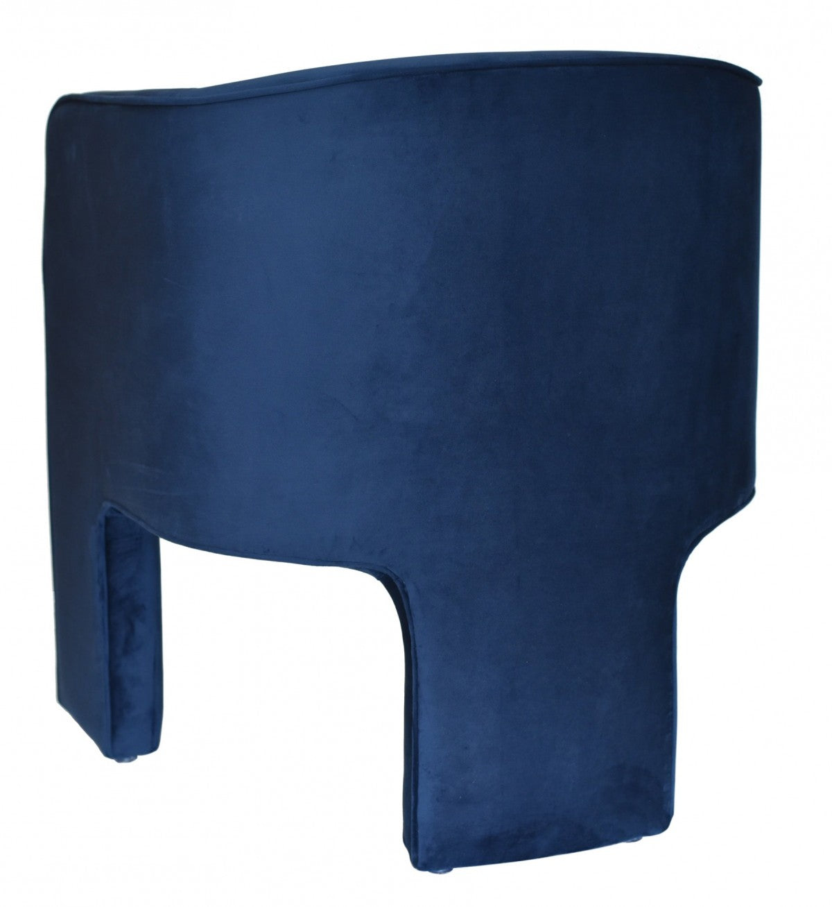 Arlia Modern Blue Velvet Accent Chair