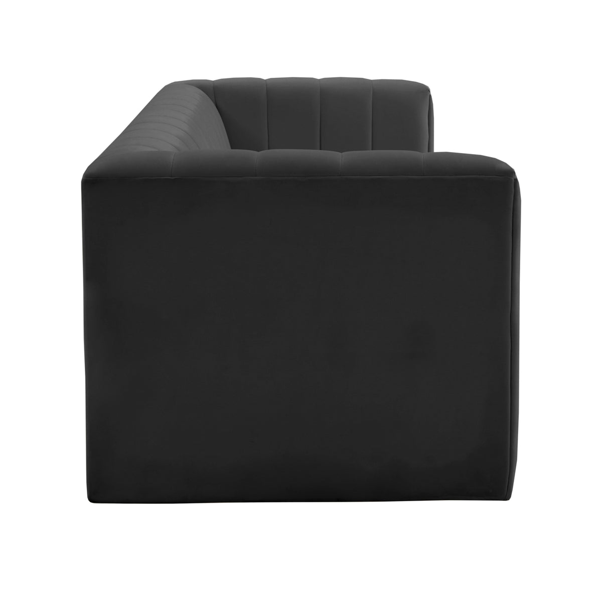 Claire Black Velvet Sofa - Luxury Living Collection