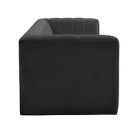 Claire Black Velvet Sofa - Luxury Living Collection