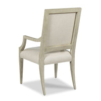 Imara Grand Linen Dining Arm Chair