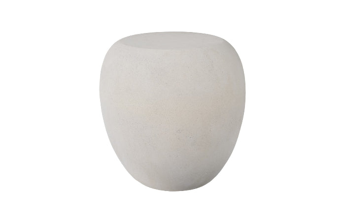 River Rock Ivory Side Table