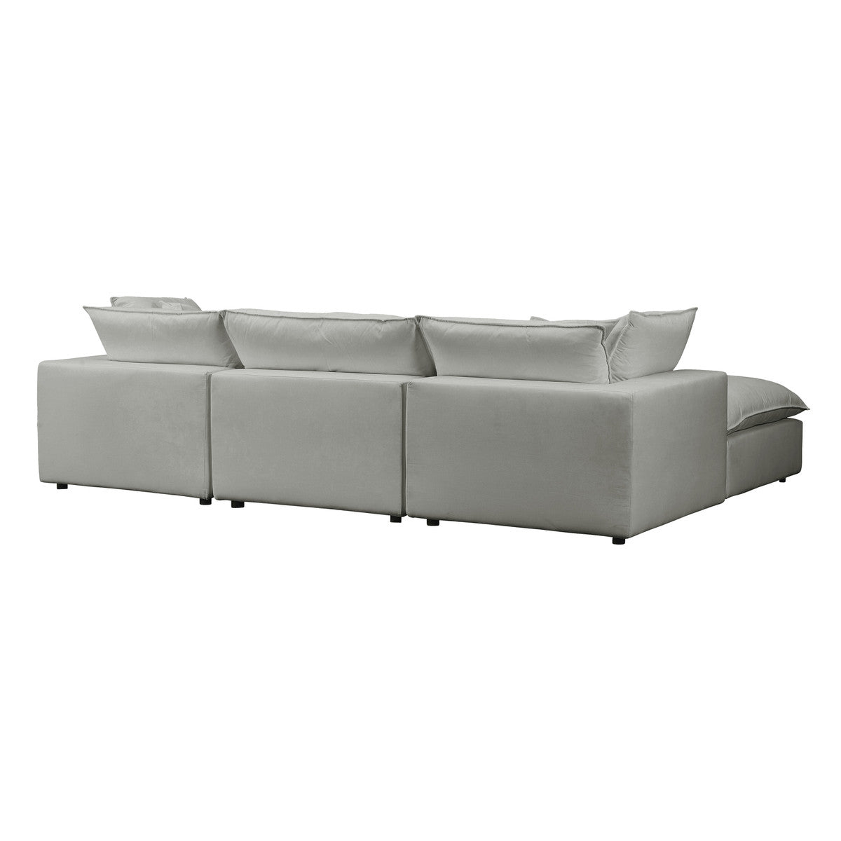 Carlie Slate Modular 4 Piece Sectional Sofa - Luxury Living Collection