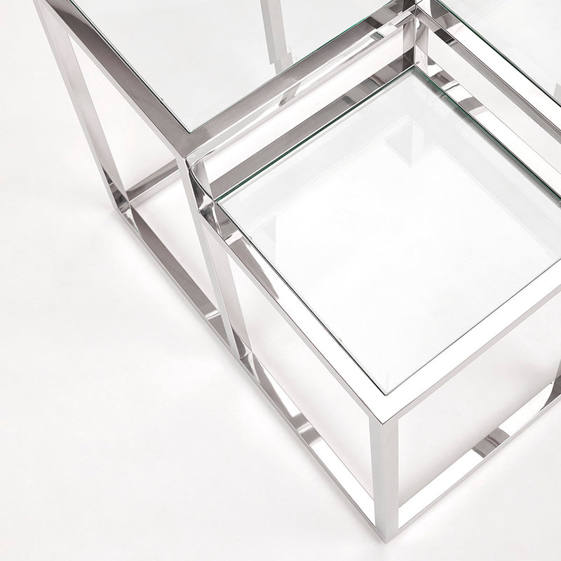 Martel Silver End Table