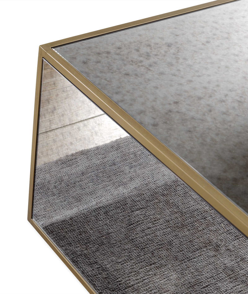 Cavallis Mirrored Coffee Table - Luxury Living Collection