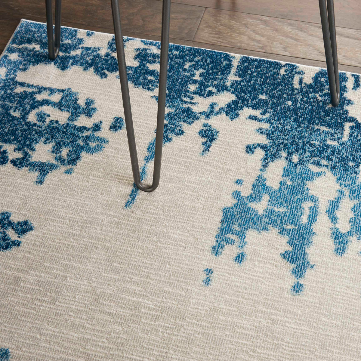 Cezanne Ivory/Blue Rug - Elegance Collection