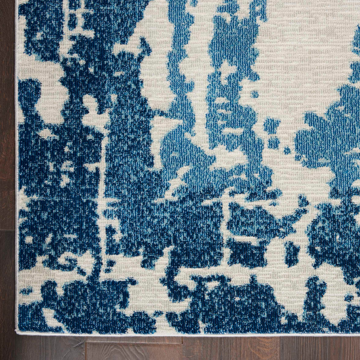 Cezanne Ivory/Blue Rug - Elegance Collection