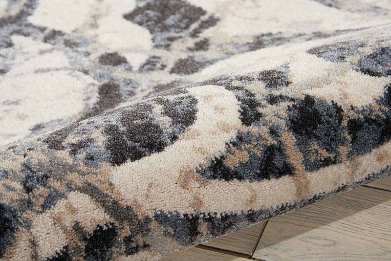 Maxwell Ivory/Charcoal Rug - Elegance Collection