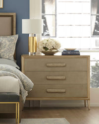 Wilda Three-Drawer Chest - Luxury Living Collection