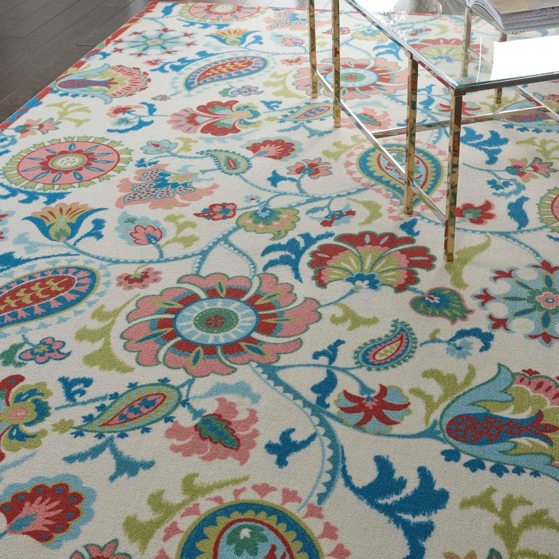 Clove Ivory Indoor/Outdoor Rug - Elegance Collection