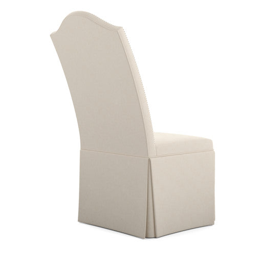 Capri Custom Skirted Chair - Quick Ship
