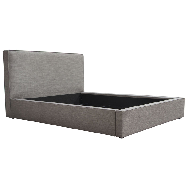 Alchemy Grey Fabric Bed