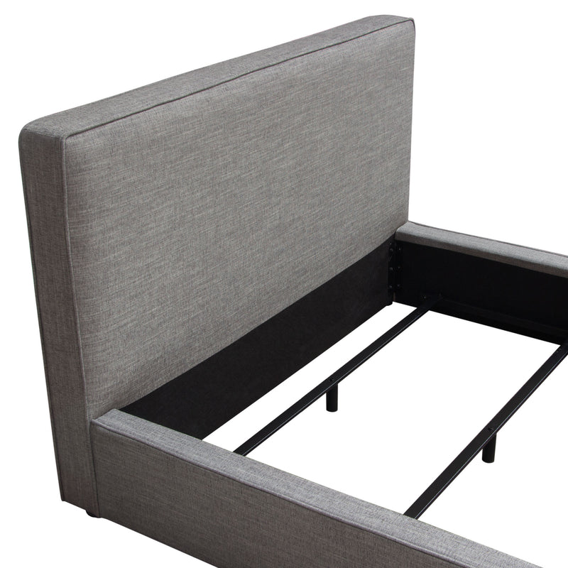 Alchemy Grey Fabric Bed