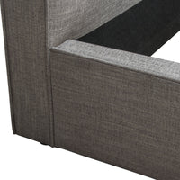 Alchemy Grey Fabric Bed