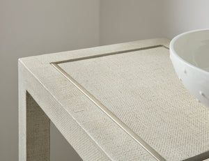 Bridget Open Console Table With Shelf