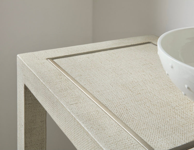 Bridget Open Console Table With Shelf