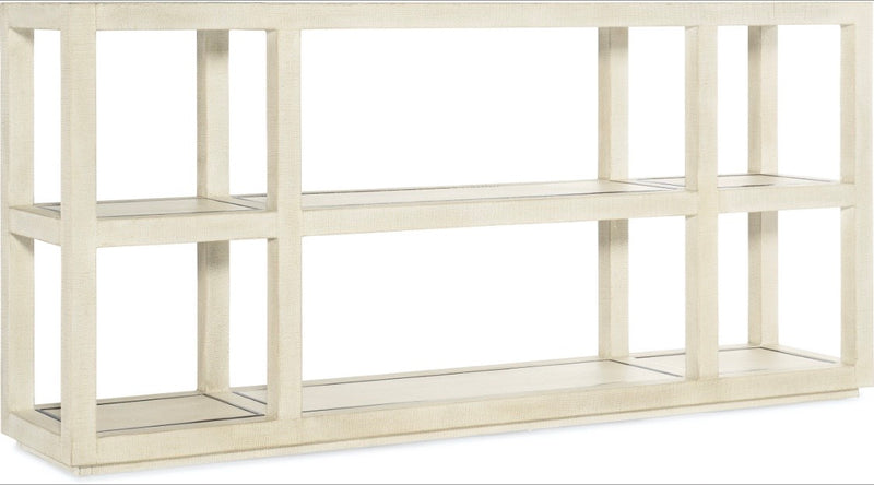 Bridget Open Console Table With Shelf