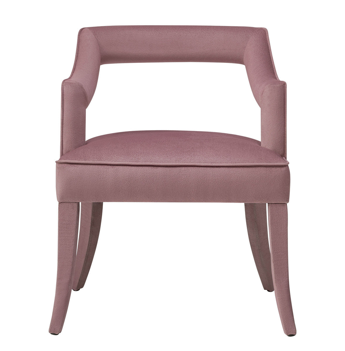 Carolina Pink Velvet Chair - Luxury Living Collection