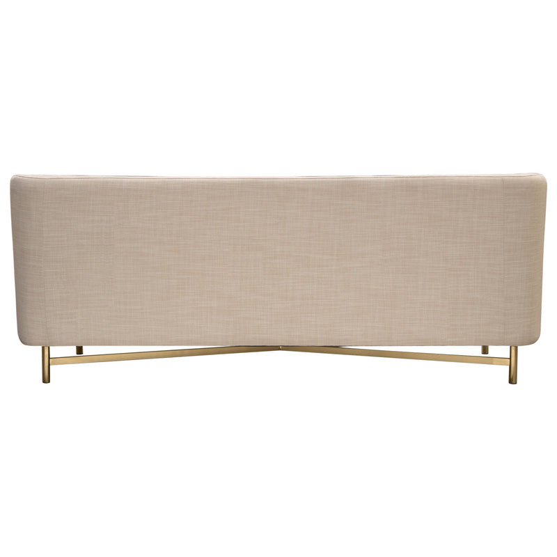 Demi Sand Linen Sofa - Luxury Living Collection