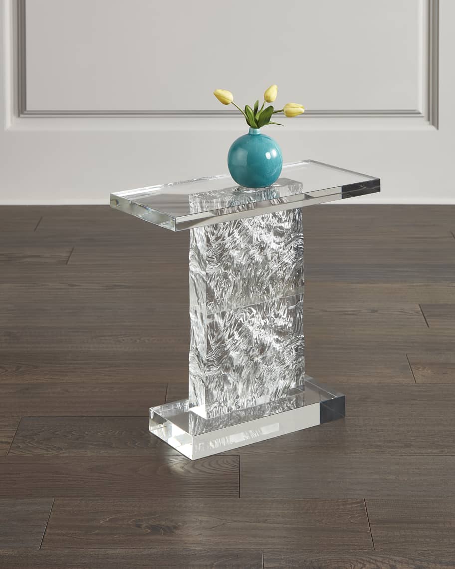 Yardley Crystal Side Table - Luxury Living Collection