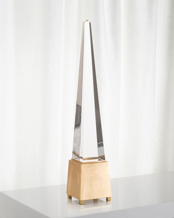 Alvara Lighted Crystal Spire - Luxury Living Collection