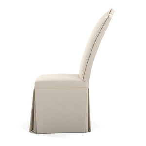 Capri Custom Skirted Chair - Quick Ship