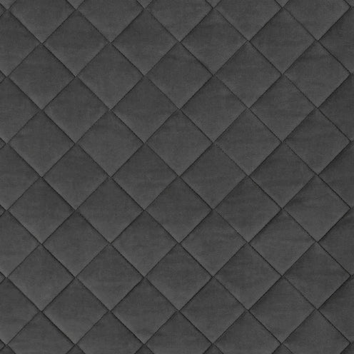 Odyssey Velvet Charcoal Fabric Sample