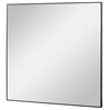 Ciro Square Mirror Matte Black Frame