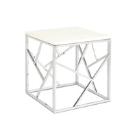 Carolina Marble Top End Table