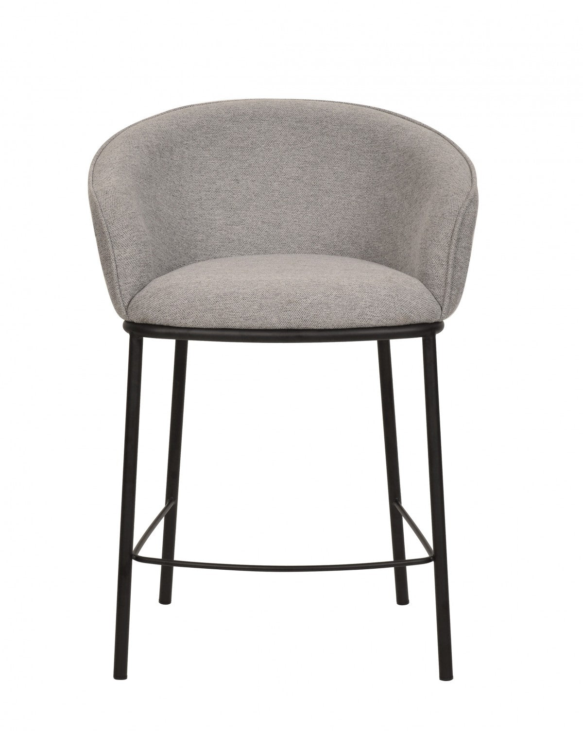 Loma Modern Grey Counter Stool