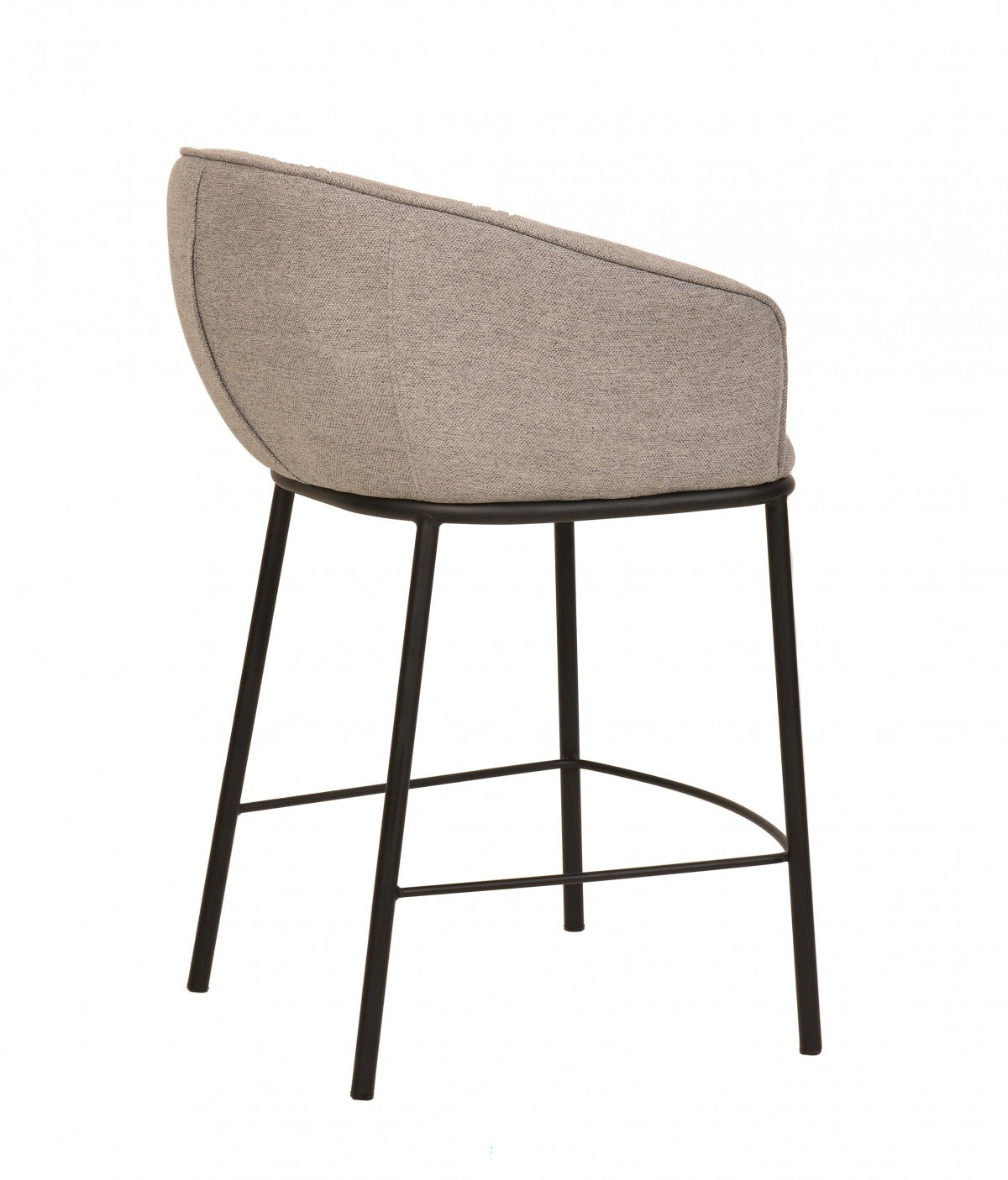 Loma Modern Grey Counter Stool