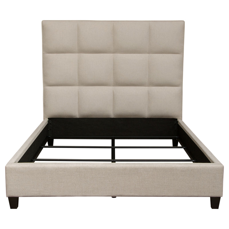 Melina Sand Fabric Bed - Luxury Living Collection