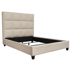 Melina Sand Fabric Bed - Luxury Living Collection