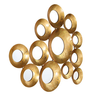 Dinah Gold Mirror - Luxury Living Collection